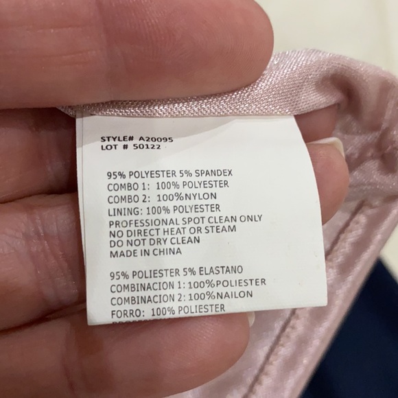 Floor length gown Navy blue size 4 - Picture 6 of 12